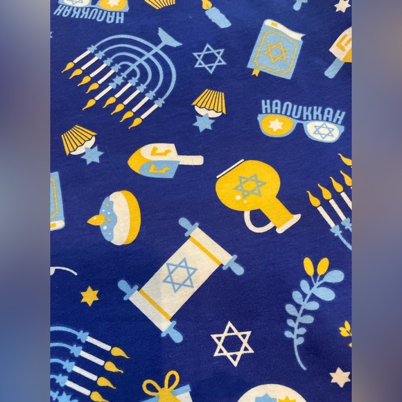 NWT Women’s Hanukkah Cotten leggings XL - Picture 2 of 9